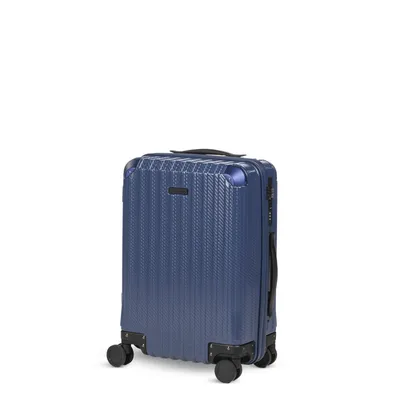 Scandinavia putni kofer sa USB priključkom Voyage Carbon Series, 40 L - plavi
