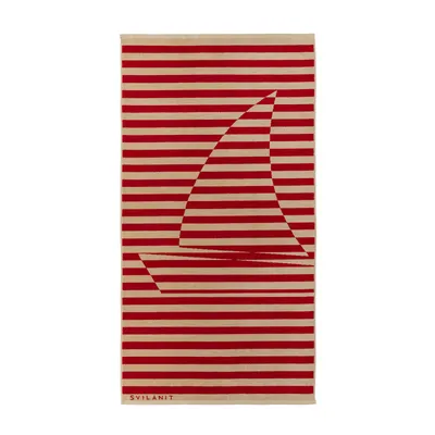Svilanit premium peškir za plažu Sailing Boat, 80 x 160 cm