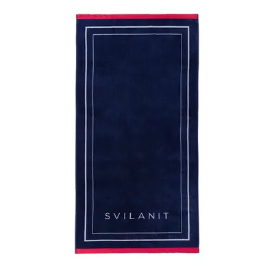 Svilanit premium peškir za plažu Frames, 80 x 160 cm