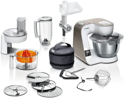 BOSCH multipraktik MUM5XW40 Serie 4, 1000 W, integrisana vaga i 3D miješanje