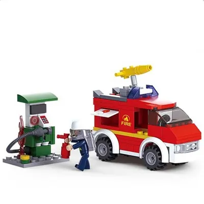 SLUBAN KOCKE VATROGASNO VOZILO S PUMPOM M38-B0623