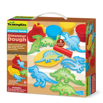 4M PLASTELIN DINOSAURSI 00-04716