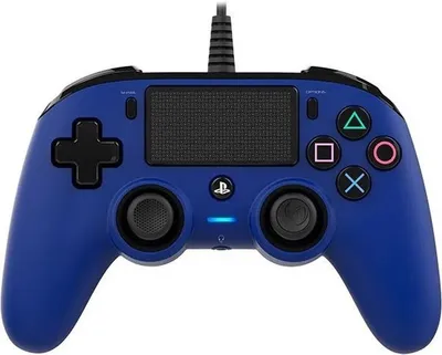 Bigben Wired Nacon Controller PS4 3m kabel (PC compatible) plavi