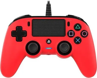 Bigben Wired Nacon Controller PS4 3m kabel (PC compatible) crveni