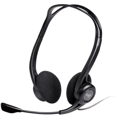 Logitech slušalice PC960 Stereo, žičane , crne