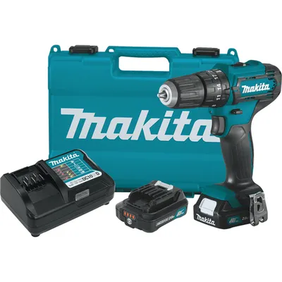 Makita akumulatorska udarna bušilica-izvijač HP333DWAE (10.8V, Li-ion, 2x2.0 Ah)