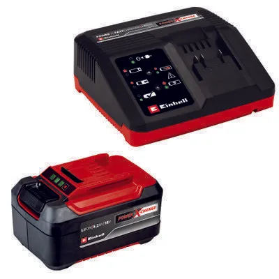 Einhell PXC starter kit 18V / 1 x baterija 5.2 Ah + 1 x punjač 4A