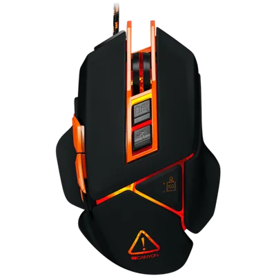 CANYON gaming miš Hazard CND-SGM6N. žičani, crni