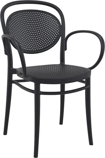 SIESTA vrtna stolica Marcel XL – crna