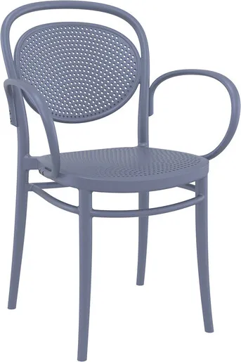 SIESTA vrtna stolica Marcel XL – siva