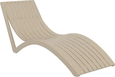 SIESTA vrtna ležaljka Slim – bež