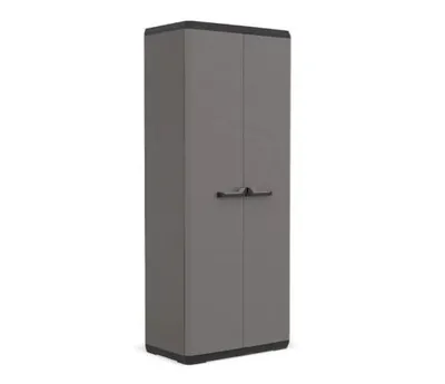 KIS PVC ormar utility Piu 68 x 39 x 166 cm / sivi - 241541