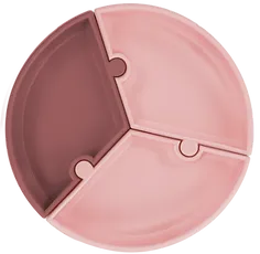 Minikoioi puzzle tanjir / roze - bordo