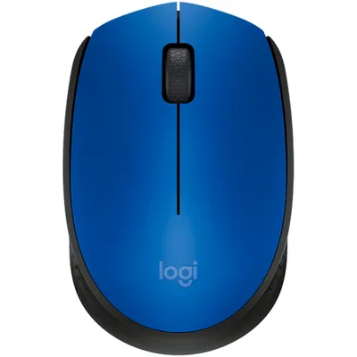 Logitech miš M171 Wireless, bežični, plavi