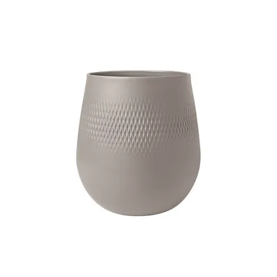 Villeroy & Boch vaza Manufacture Collier Taupe 23 cm