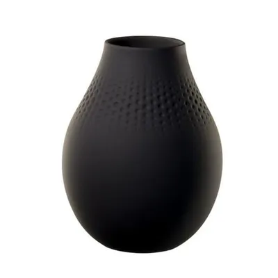 Villeroy & Boch vaza Manufacture Collier Noir 20 cm