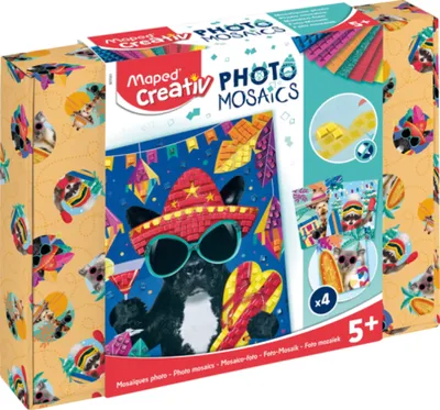 Maped Creativ foto mozaik adventure animals