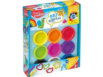 Maped Creativ masa za modeliranje 9/1 sa kalupima