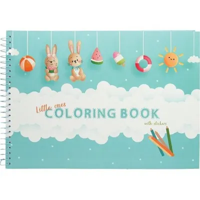 Bojanka A4 Little ones 51L Creative + gratis Sline drvene bojice 12/1