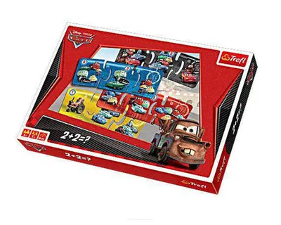 Trefl društvena igra Cars, sabiranje 2+2