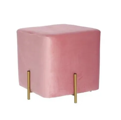 Star tabure Alin 44 x 44 x 44 cm rosa 71916