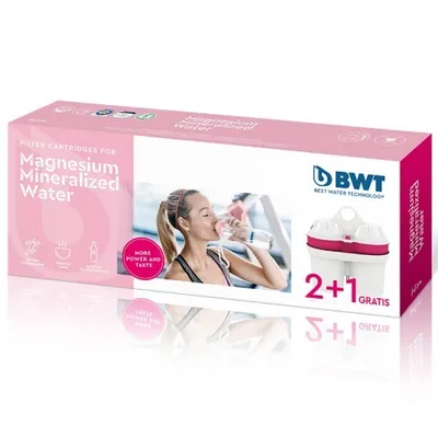 BWT zamjenski filter za bokal za vodu sa magnezijem – 3 kom