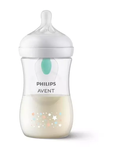 PHILIPS AVENT bočica Response Natural 3.0 Airfree Vent Deco 260 ml / SCY673/82
