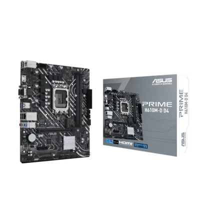 ASUS matična ploča PRIME H610M-D D4 Intel H610, LGA1700, 2xDDR4, VGA, HDMI, mATX