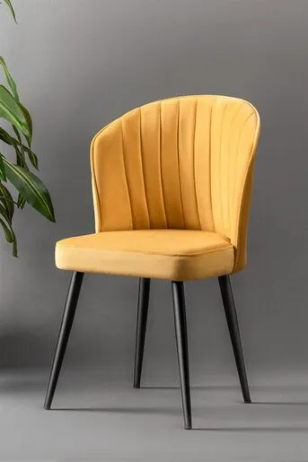 Mymassa stolica Rubi / žuta/ 4 komada