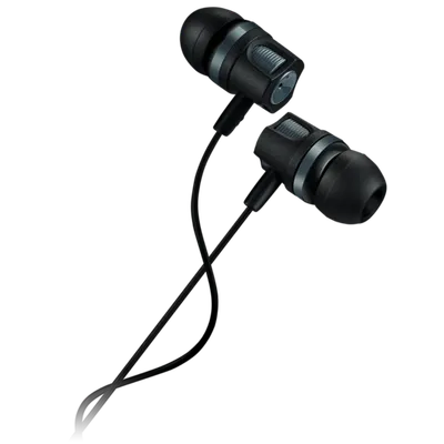 CANYON Slušalice sa mikrofonom, Tamno sive, CNE-CEP3DG, 1.2m kabel