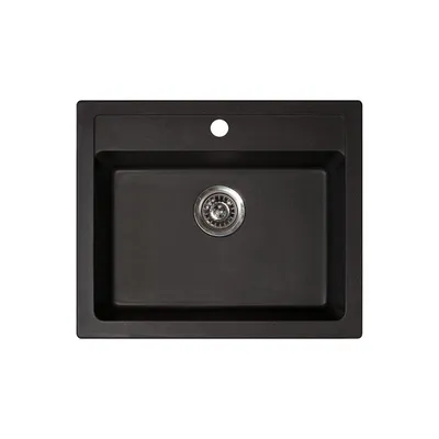 Metalac sudoper xQuadro 60 / crni