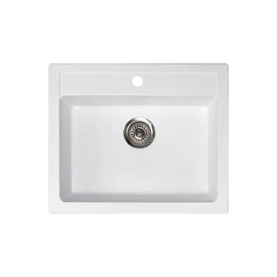 Metalac sudoper xQuadro 60 / bijeli