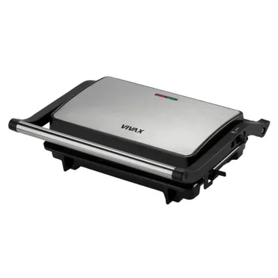 VIVAX toster TS-1000 X 1000 W; ploča za pečenje 23x14 cm; termostat