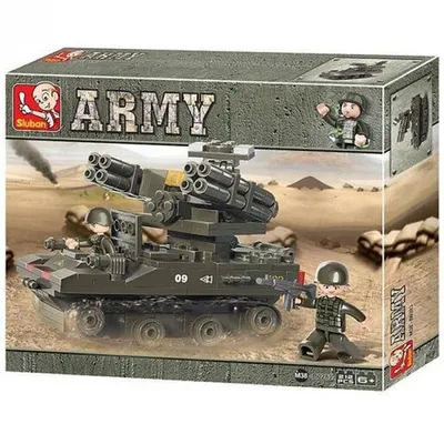 Sluban kocke vojni tenk M38-B0283