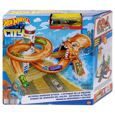 Hot Wheels City napad neprijatelja set