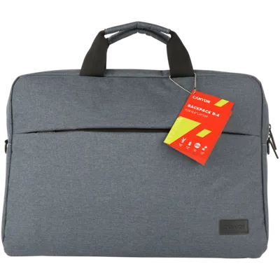 CANYON torba za laptop B-4 Elegant Gray za 15.6, Siva