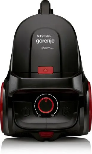 GORENJE usisivač VC1801SFABKR; sa posudom; 1800 W; 2x HEPA