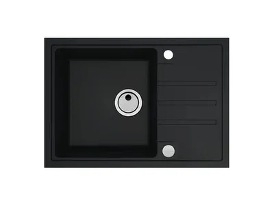 Alveus sudoper Intermezzo 40 G90 - Deep Black