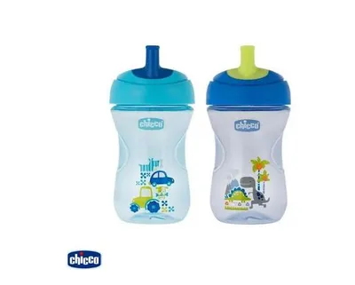Chicco čaša Advanced, 12m+, Plava