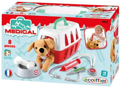 Ecoiffier set veterinar SM001907