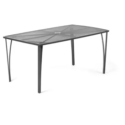 Fieldmann vrtni stol – metalni, sivi