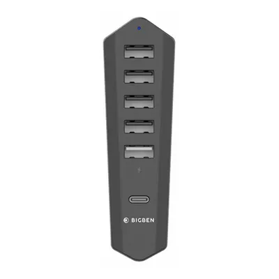 Bigben USB hub za PS5 Slim (4 x USB-a porta + 1 x USB-C port)