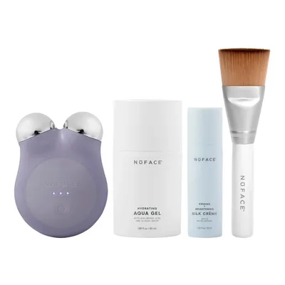 NuFACE Mini+ Starter Kit - Mikrostrujni uređaj za njegu lica Violet Dusk