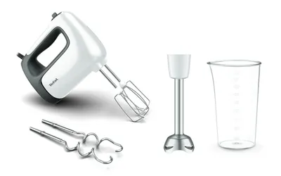 TEFAL ručni mikser HT462138 PREP'MIX+, + štapni, 500 W