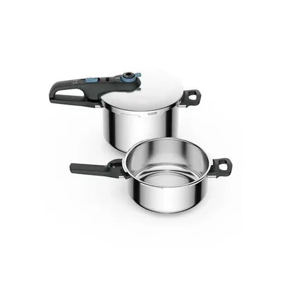 Tefal ekspres lonac P2584301 Secure Trendy Pressure; SET 6L+4L