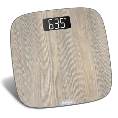 TEFAL tjelesna vaga PP1600V0 ORIGIN LIGHT WOOD, do 160 kg