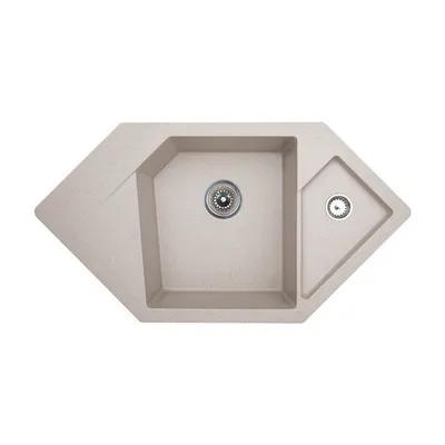 Metalac sudoper xDiamond / bež