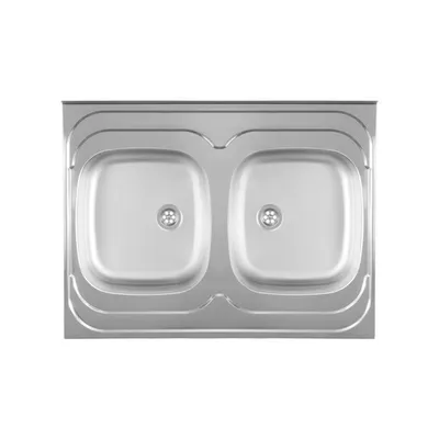 Metalac sudoper Standard 2D / inox / nasadni