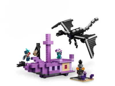 LEGO Minecraft Enderski zmaj i brod 21264