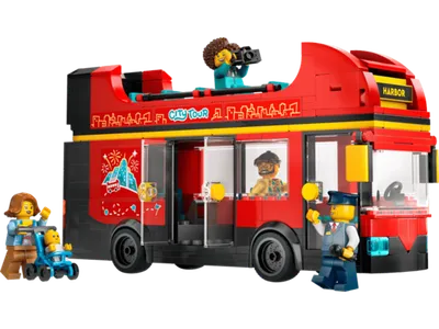 LEGO City Crveni turistički autobus na sprat 60407